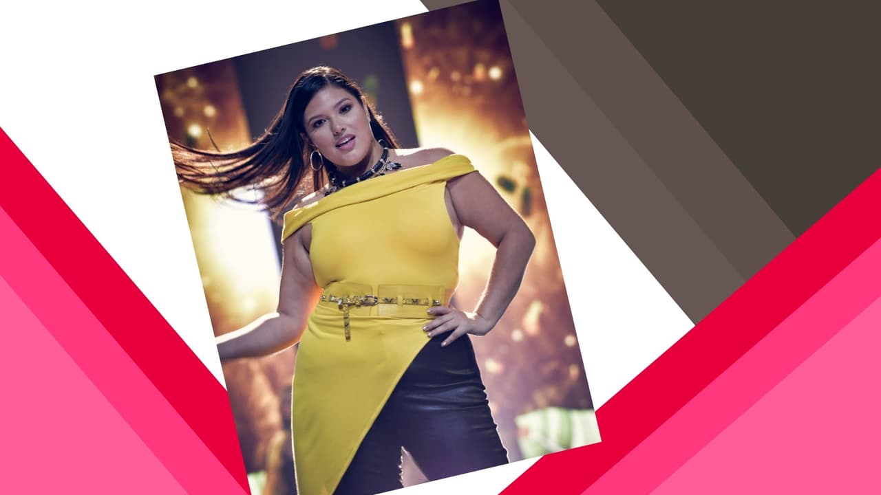 Vanessa Romo: la modelo de 23 años sorprendió al público con su seguridad y belleza.