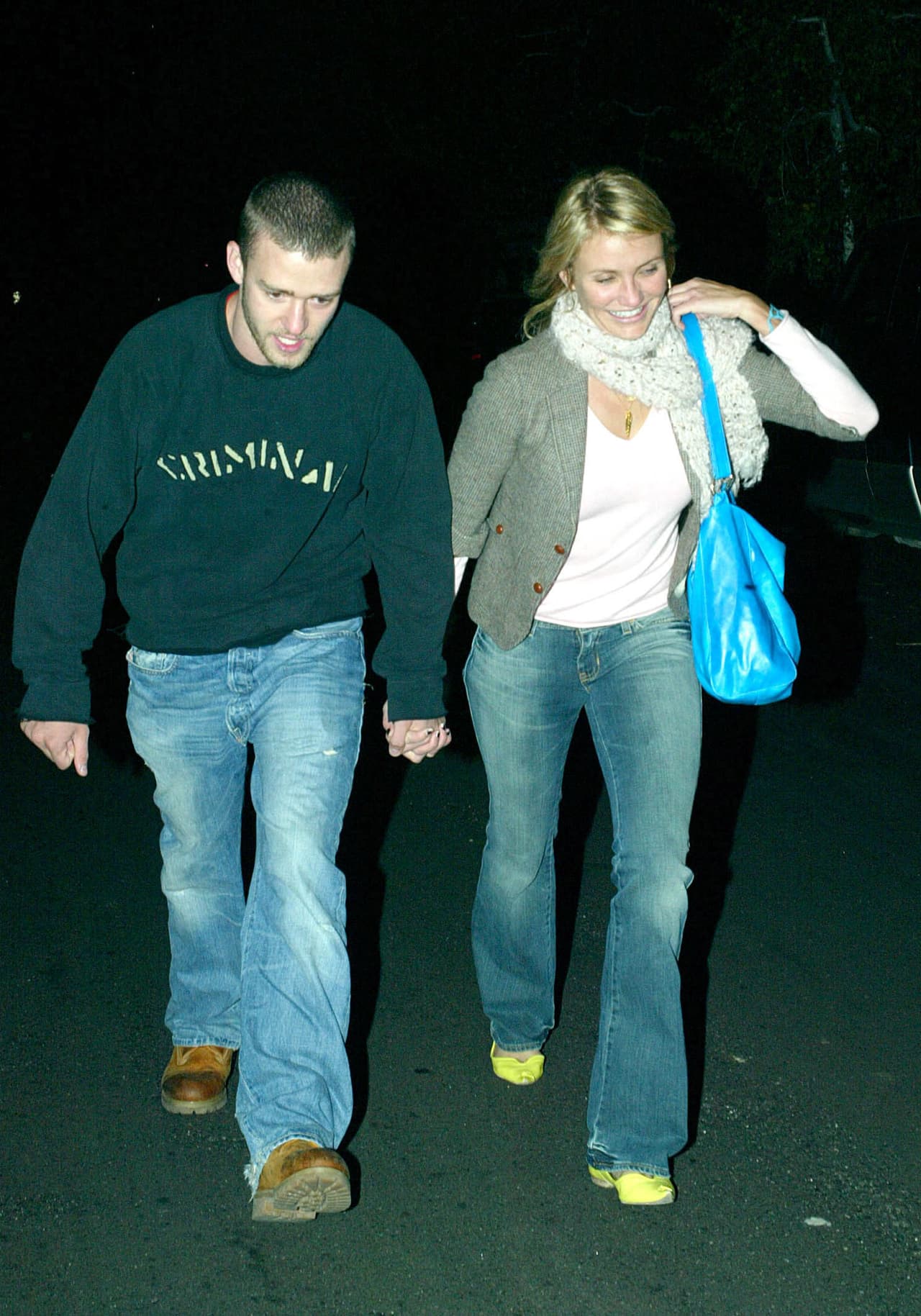 En 2004, Cameron Diaz y Justin Timberlake eran una feliz pareja, volviendo a casa tras una noche de fiesta en el Chateau Marmont.