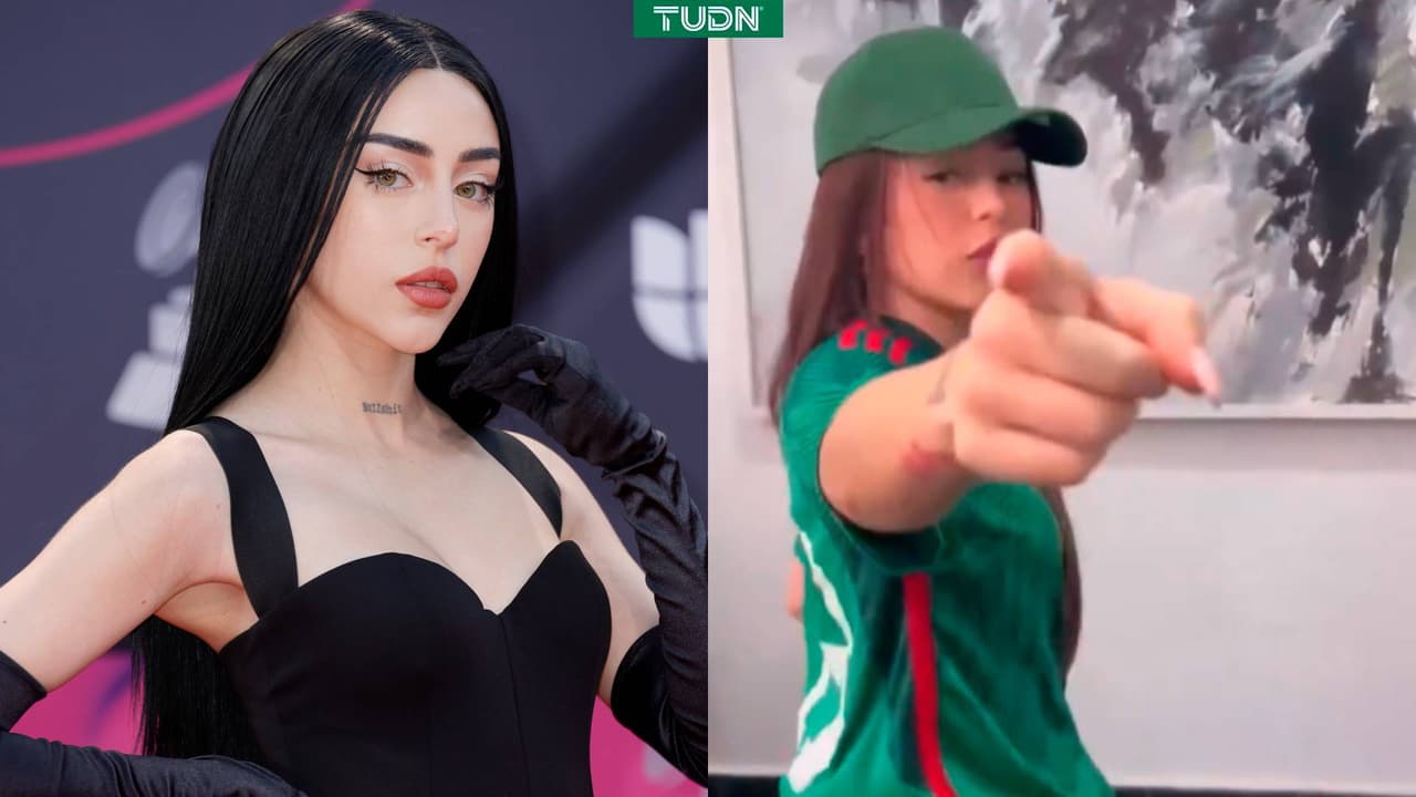 ¡Se pone guapa! Nicki Nicole luce la playera del Tricolor