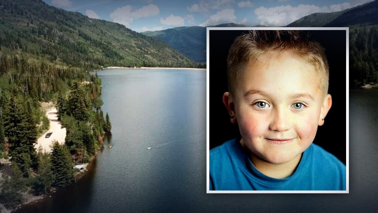 Un extraño rescata a un niño atrapado dentro de un auto en el fondo de un lago en Utah