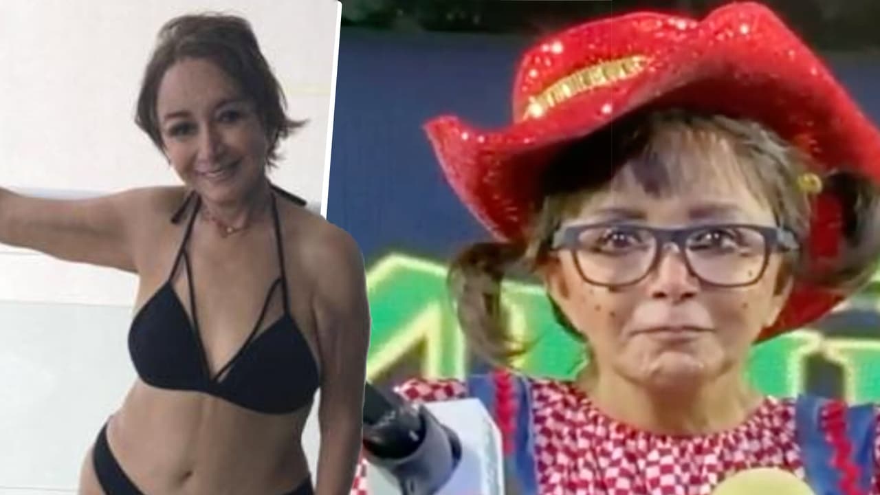 "Huí de la realidad y adelgacé 10 kilos": La Chilindrina se sincera sobre su foto en traje de baño
