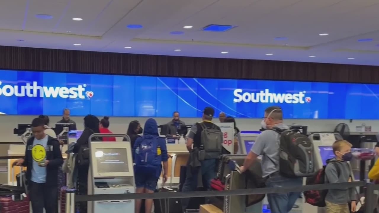 Siguen cancelaciones de Southwest en el Aeropuerto Internacional de Orlando
