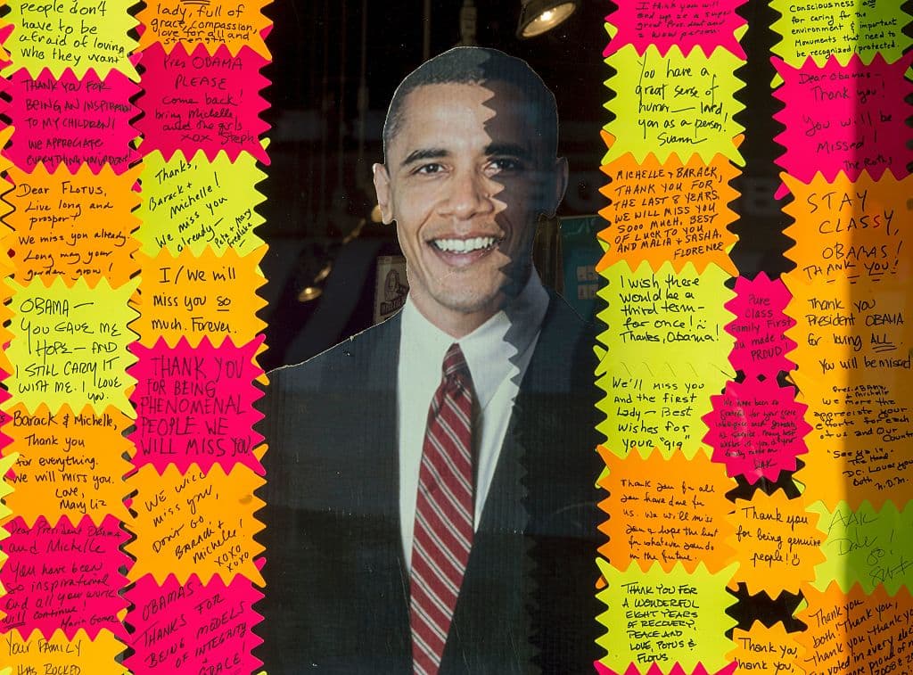 Una nostálgica Washington se despide de Obama 