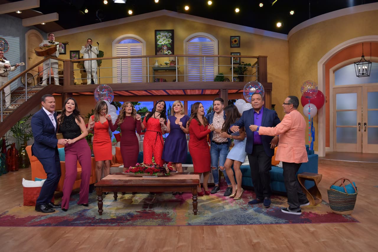 Todo era música, baile y risas en la casita de Despierta América.
