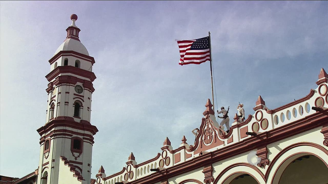 En el estado de Veracruz se lleva a cabo una batalla entre tropas mexicanas y americanas, siendo las últimas quienes toman el control del puerto.