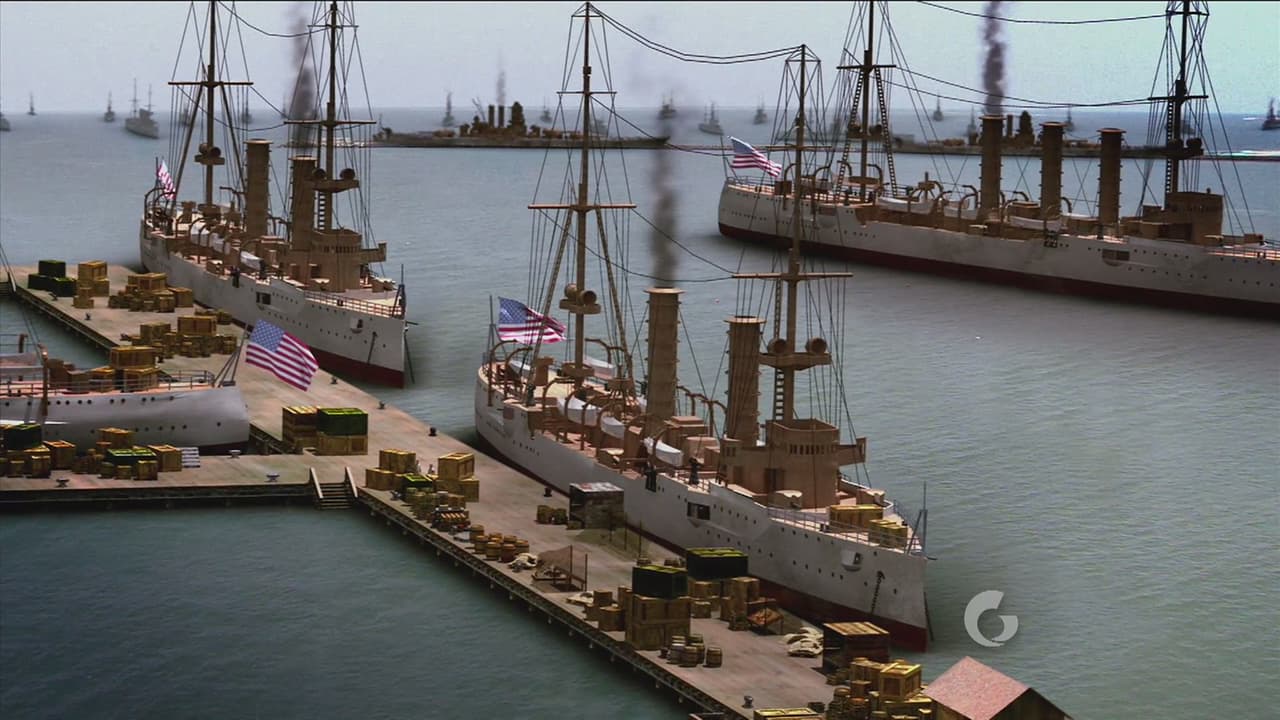 44 barcos americanos invaden el puerto.