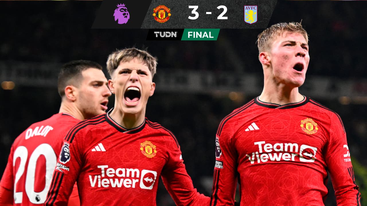 Manchester United gana al Aston Villa y hace un favor al Liverpool