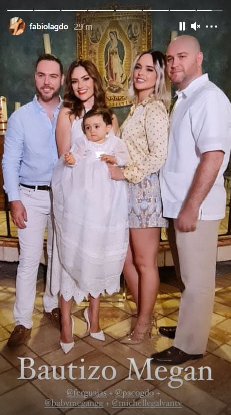 Megan "se quedó dormida" en la ceremonia, pero al final "despertó para las fotos muy sonriente y posaba para las cámaras", contó la presentadora de 
<a href="https://www.univision.com/shows/primer-impacto">Primer Impacto</a> a People en Español. 
<br>