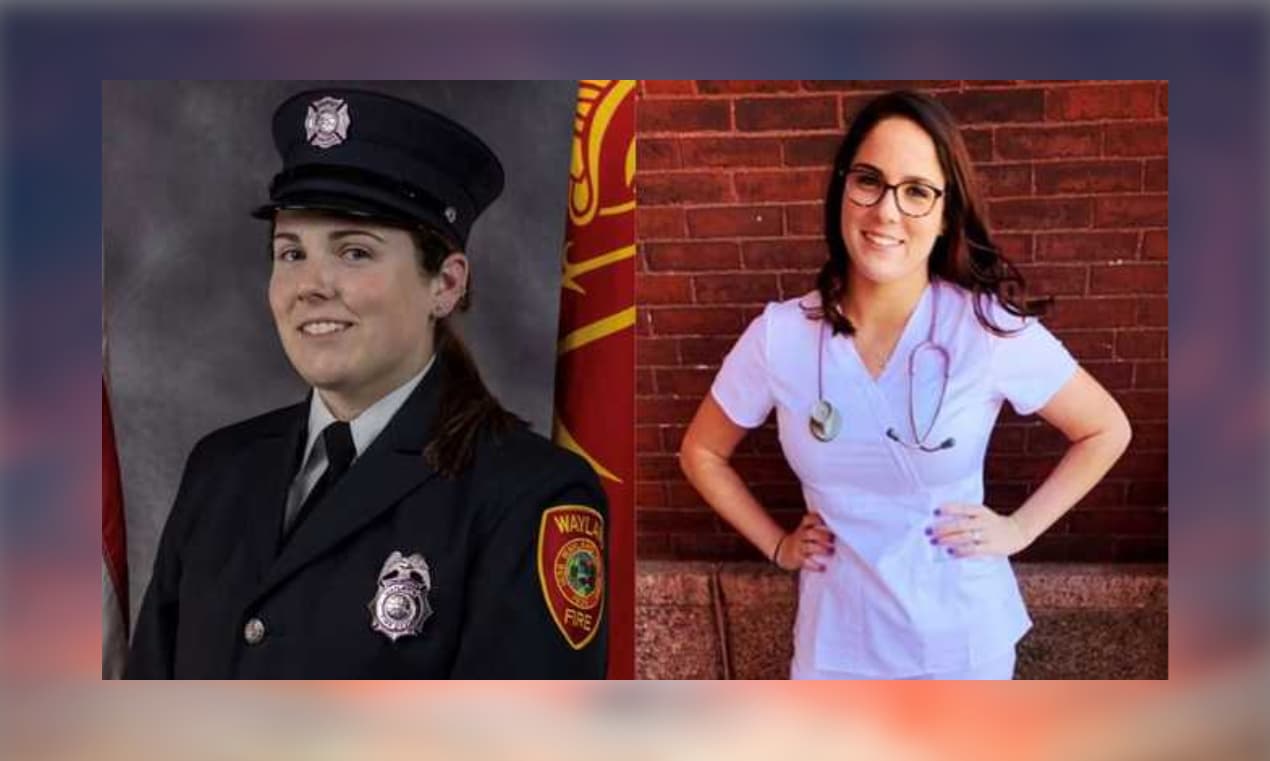 Hermanas gemelas salvan a una mujer durante un vuelo de JetBlue