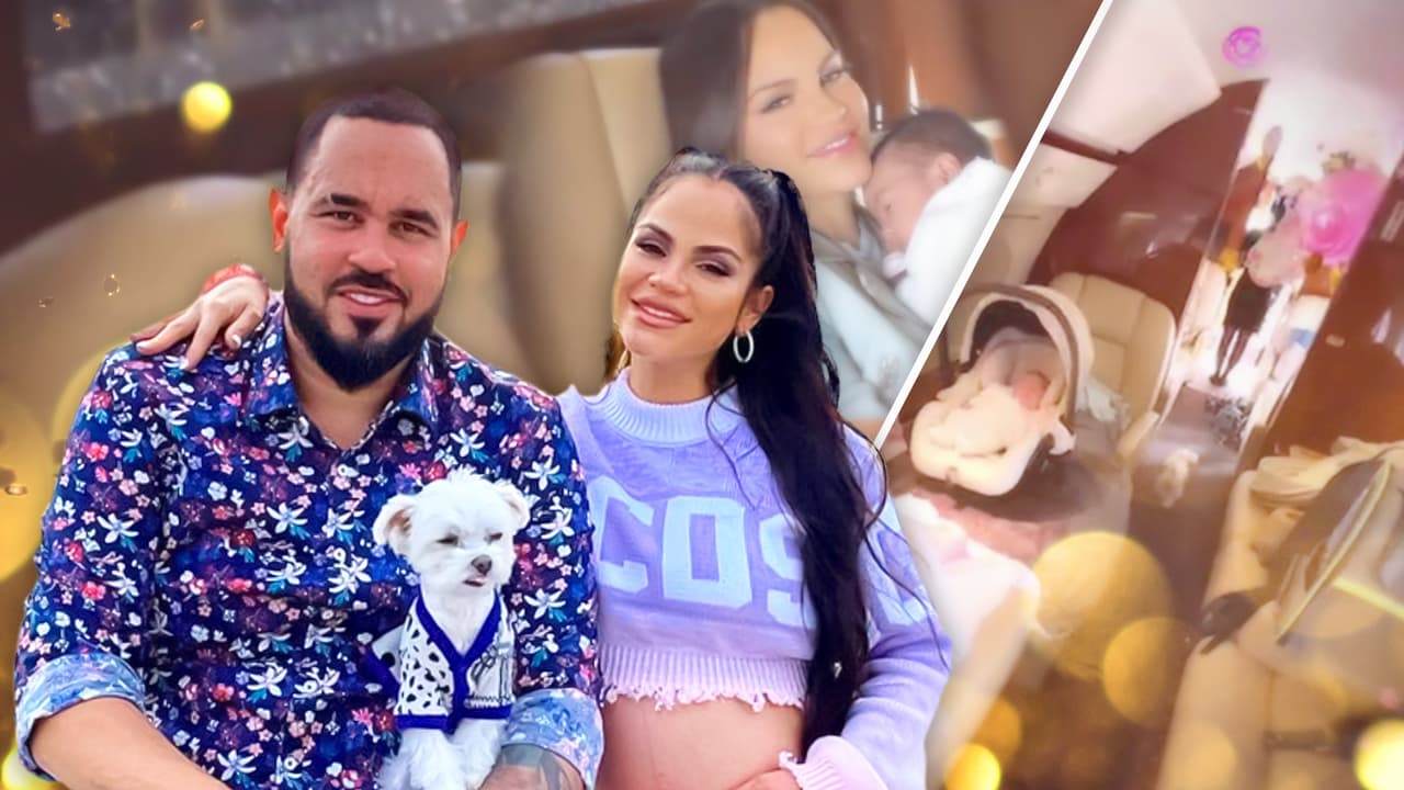 Vida Isabelle hace su primer viaje: vuela a Puerto Rico junto a sus padres Natti Natasha y Raphy Pina