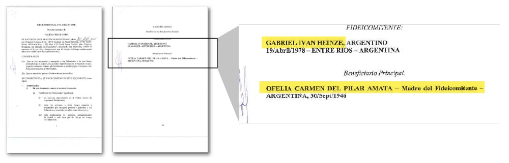 Los beneficios de un contrato publicitario con Puma fueron a la madre de Heinze por medio de una sociedad offshore.