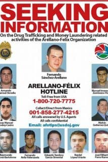 La DEA buscaba al capo y pedía información para su captura.