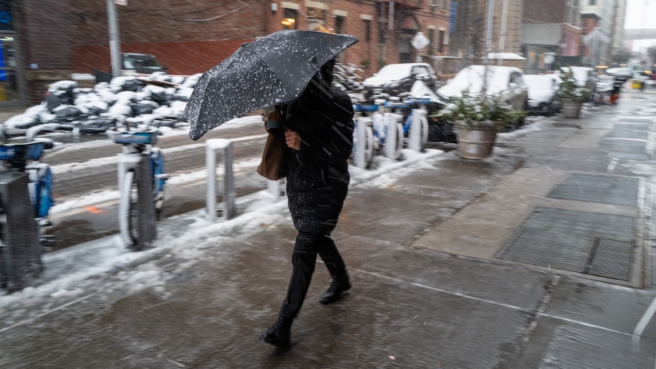 Tormenta invernal provoca cierre de escuelas y retrasos en Nueva York y Nueva Jersey