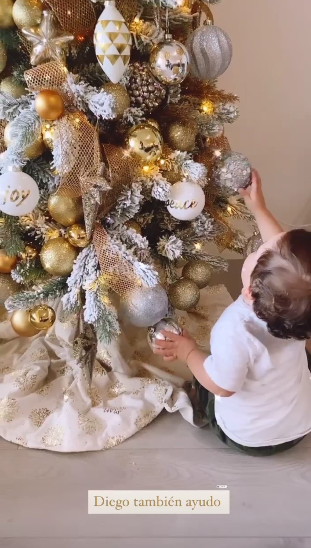 Andrea Chediak cuenta con un muy buen decorador en casa, quien al parecer a heredado el buen gusto de su mamá.