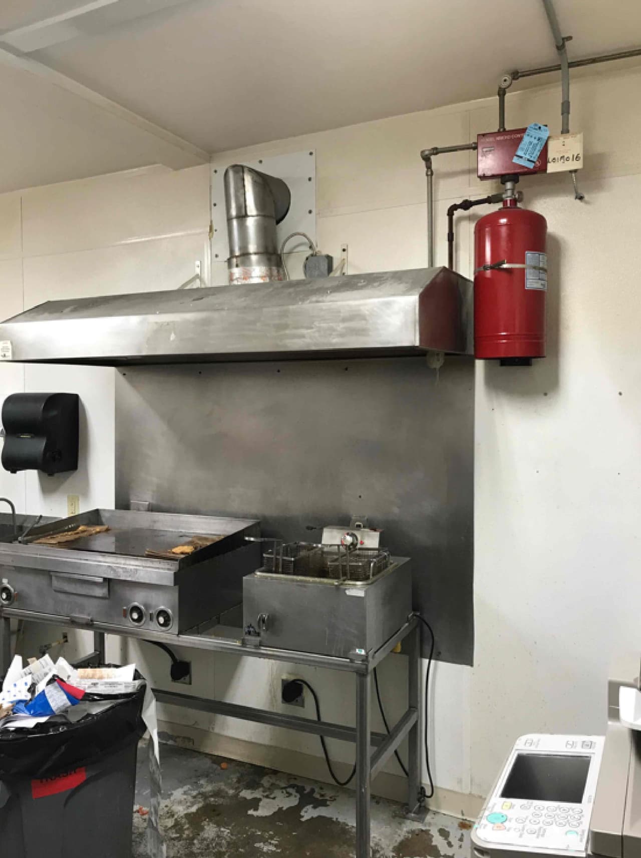 Extintores sin servicios.