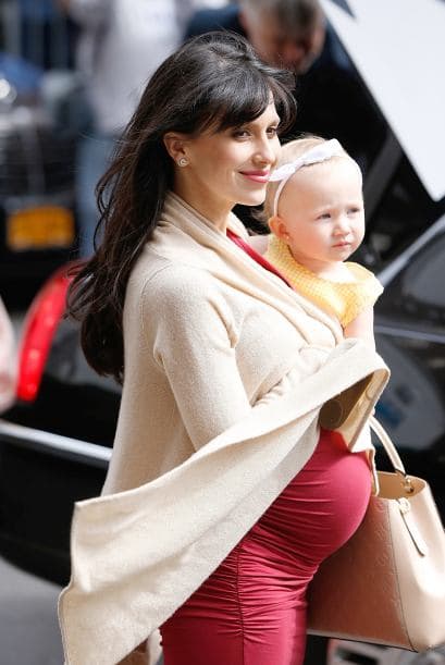 Hilaria Baldwin con su hermosa nena