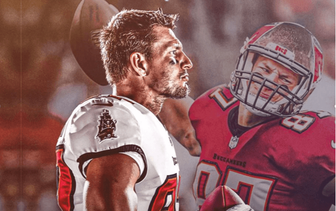 Rob Gronkowski deja a los Tampa Bay Buccaneers y se retira de la NFL 