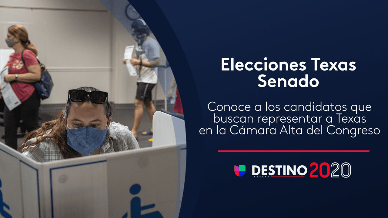 Conoce a los candidatos que buscan representar a Texas en el Senado de Estados Unidos