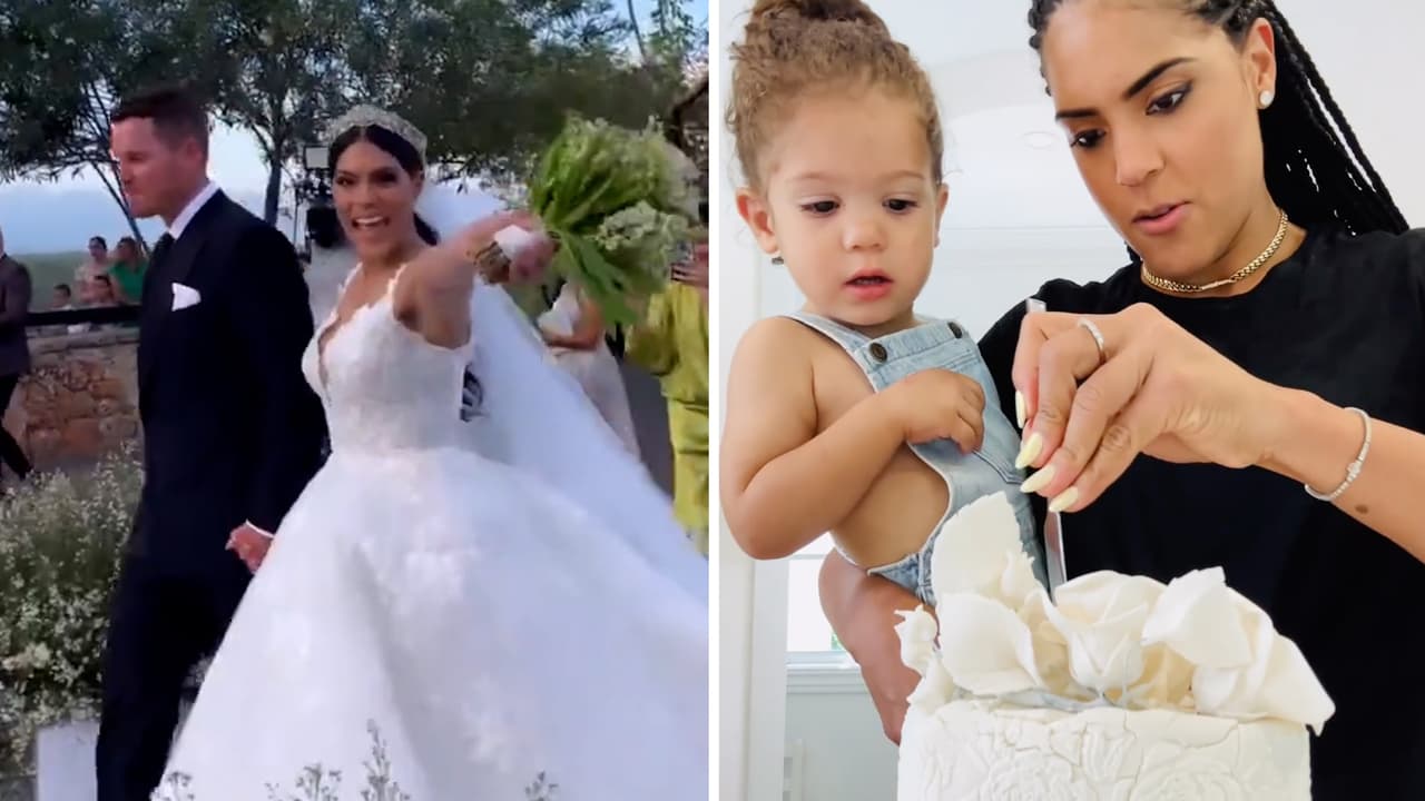 Francisca se comió su pastel de bodas un año después, ¿a qué le supo?