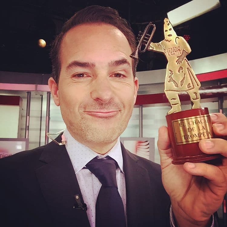 Carlos Calderón estuvo presente en el último programa de Sábado Gigante.