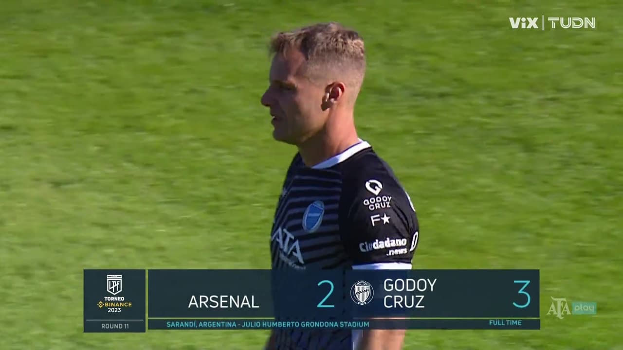 Resumen | ¡Gran remontada! Godoy Cruz le pega a domicilio al Arsenal