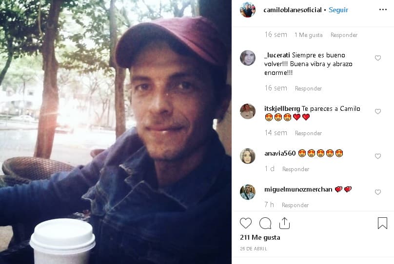 Camilo Blanes (foto), hijo del legendario Camilo Sesto, llegó este lunes 9 de septiembre a Madrid para asistir al funeral de su fallecido padre, según informó la versión digital de la revista 
<b><a href="https://www1.hola.com/actualidad/20190909148939/hijo-camilo-sesto-capilla-ardiente/" target="_blank">Hola! </a></b>