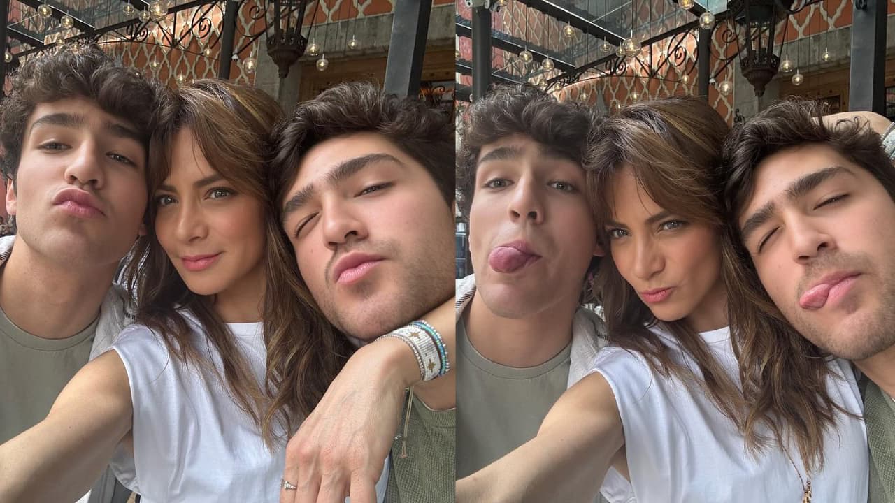 Silvia Navarro se reencuentra con gemelos de Mi corazón es tuyo