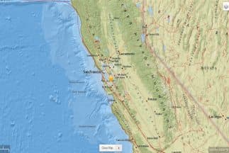 Sismo en Fremont. Fotografía de USGS.
