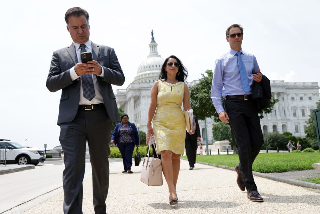 Congresistas de Texas 'fugitivos' en Washington DC hacen malabares entre el trabajo y sus familias