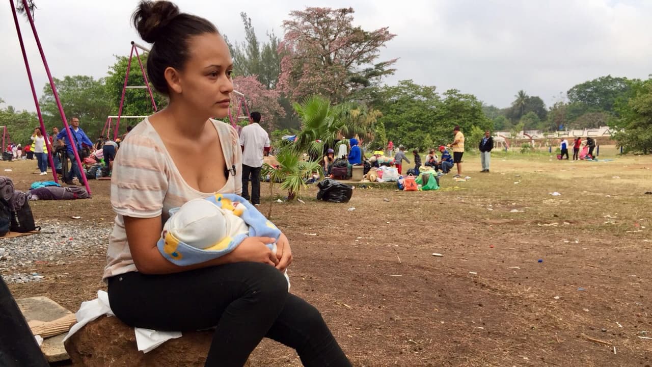 “Queremos trabajar, no somos terroristas”: Migrantes que se unieron al ‘Viacrucis’ no pierden la esperanza de llegar a EEUU 