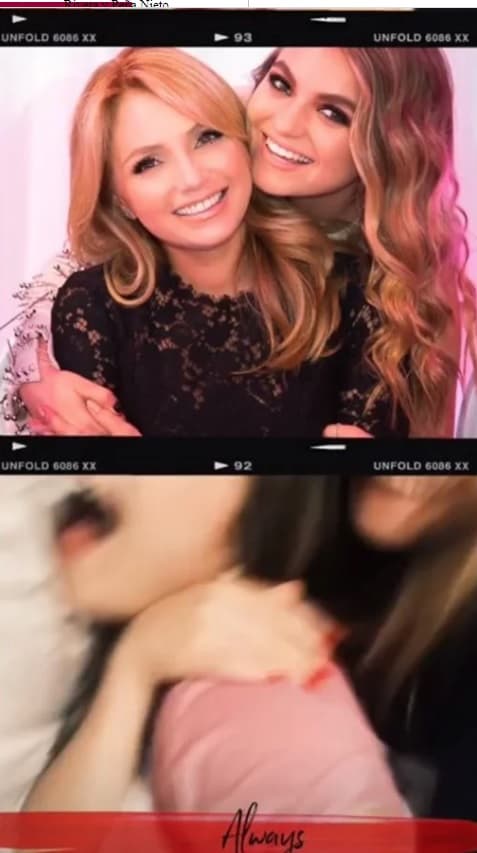 Su madre, la actriz Angélica Rivera también estuvo en su lista de personas favoritas a las que les quizo externar su amor.