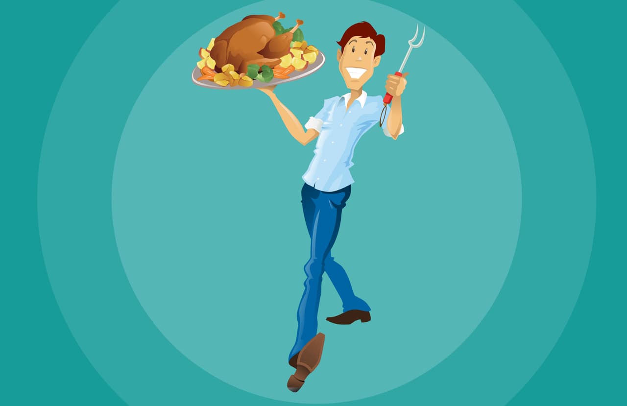 <b>Error 7: tardarte mucho en refrigerar las sobras</b>. Una vez terminado el banquete, no esperes a que termine la sobremesa y guarda de inmediato las sobras del pavo en el refrigerador. Lo mejor es no dejarlo afuera más de dos horas y usar bandejas o recipientes poco profundos para reducir el tiempo de enfriamiento. Saca el rello del pavo y refrigéralo por su cuenta, separado de la carne.
<br>