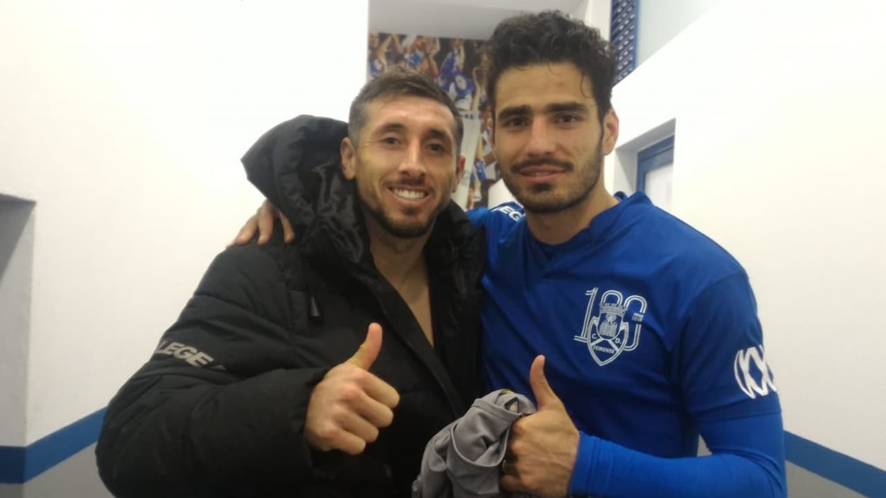 El buen gesto de Héctor Herrera con 'Pollo' Briseño en Portugal