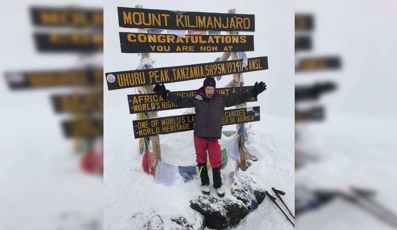 Entrenó durante largas horas para el recorrido.