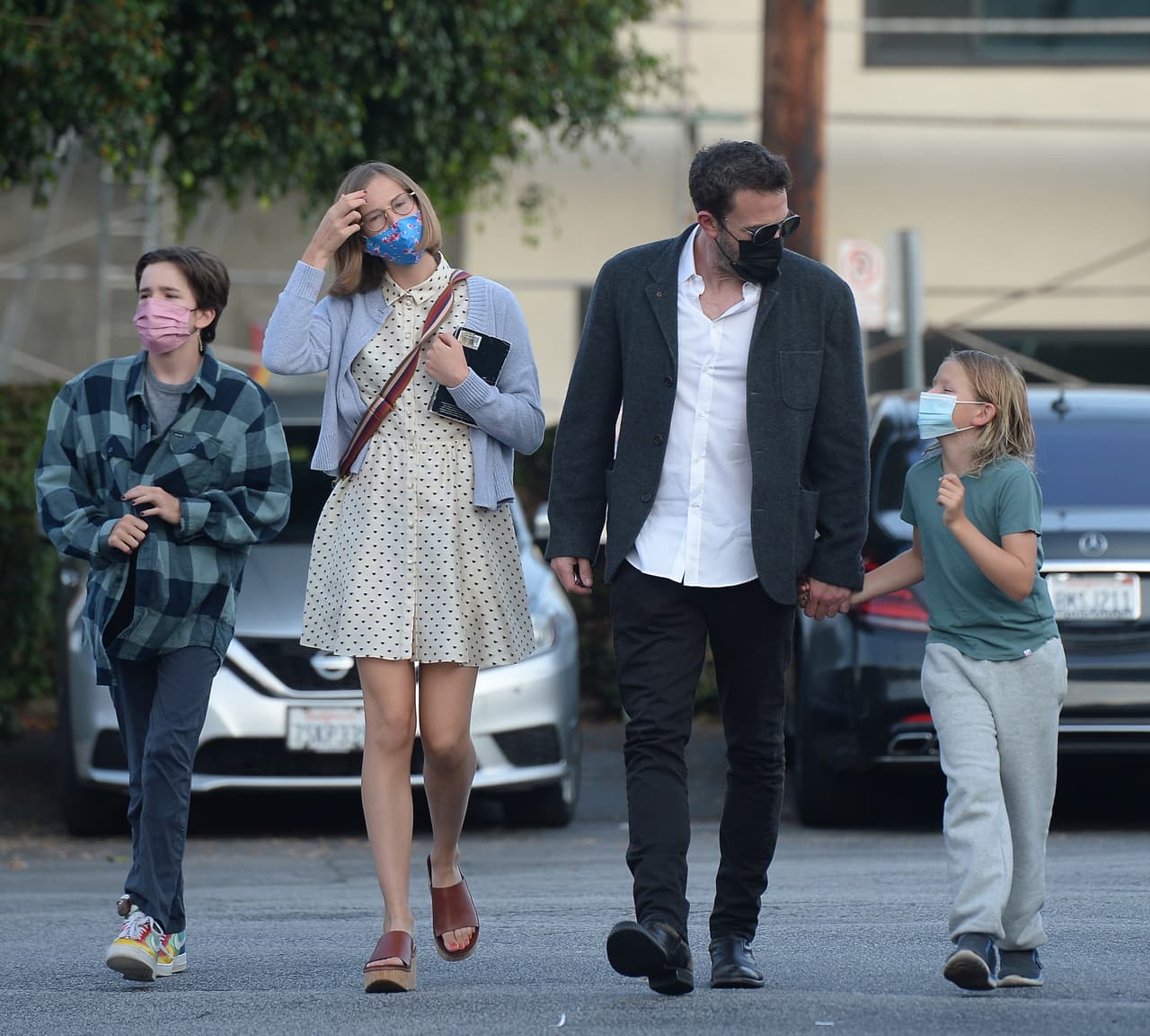 Ben Affleck y sus hijos