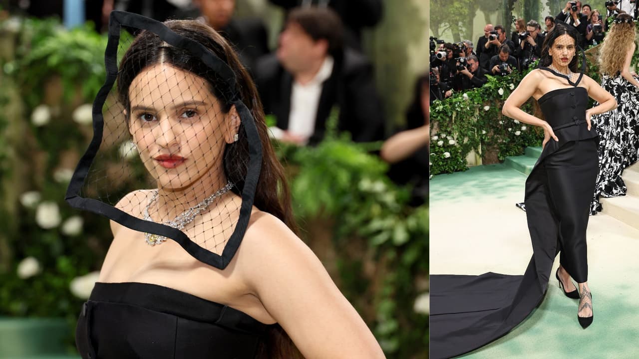 Rosalía en la Met Gala 2024.
