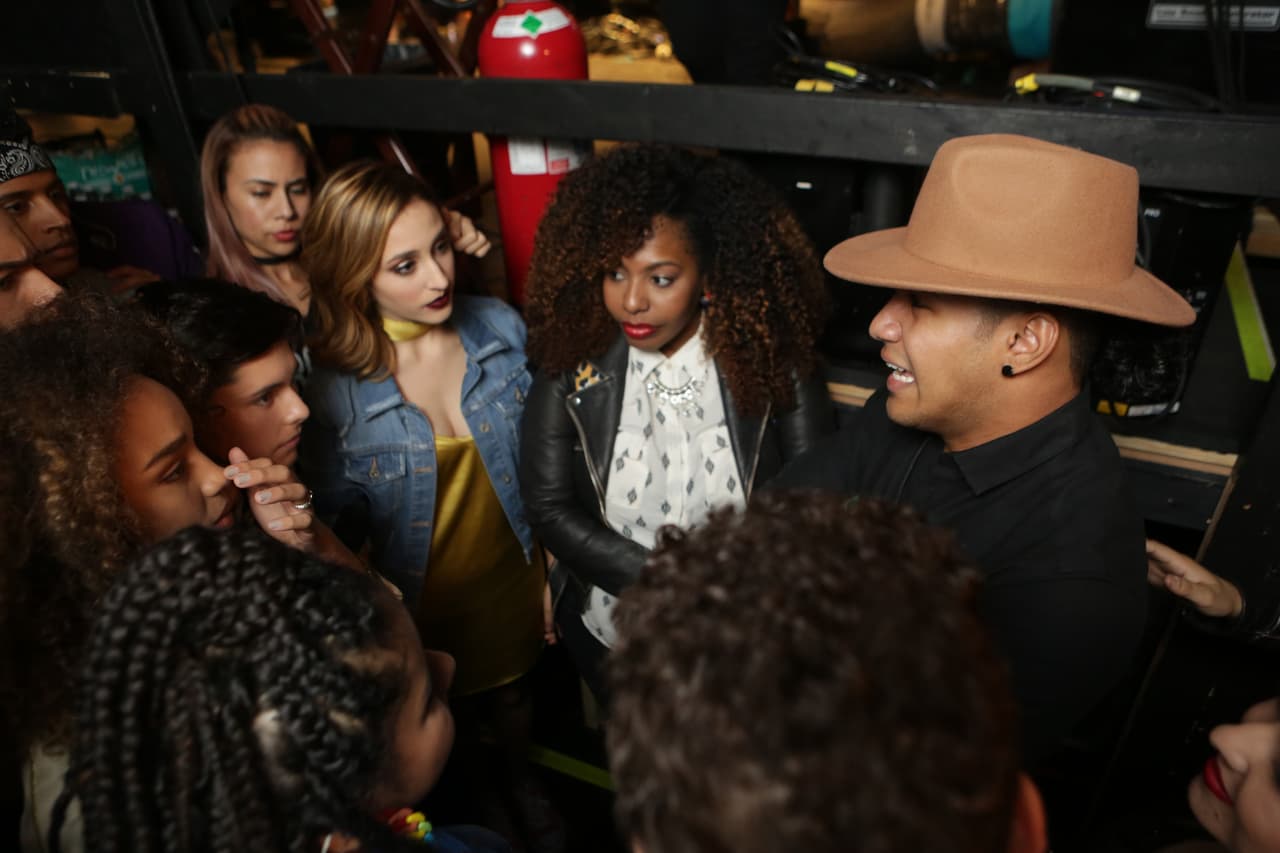 Llegó como toda una estrella.