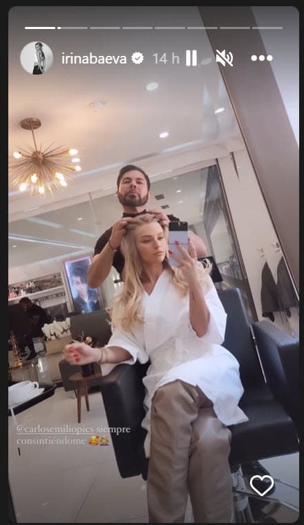 Mientras tanto, Irina Baeva sigue sin aparecer al lado de su prometido. En redes sociales es común verla sola realizando y promoviendo sus actividades profesionales y personales.