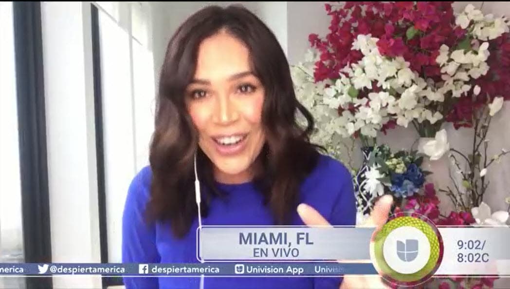 <b><a href="https://www.univision.com/shows/despierta-america/sin-olfato-y-sin-sabor-karla-se-mostro-preocupada-por-saber-si-este-dano-que-deja-el-covid-19-es-permanente-video" target="_blank">Karla Martínez</a> </b>reapareció este lunes 27 de julio en la pantalla de 
<b><a href="https://www.univision.com/shows/despierta-america" target="_blank">Despierta América</a></b> luego de dar positivo a coronavirus.
<br>