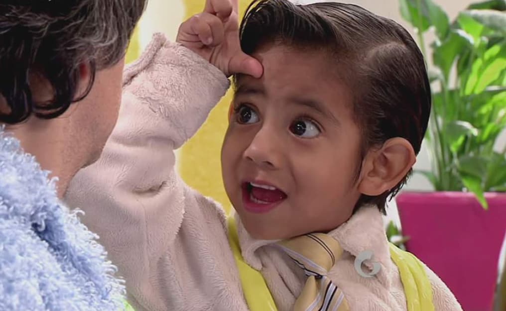 <b>Brayan Gibrán Mateo </b>
<br>Durante la tercera temporada de ‘La Familia P. Luche’ el pequeño actor se convirtió en Maradonio, el hijo de Excelsa (interpretada por Bárbara Torres) y Ludovico (Eugenio Derbez).