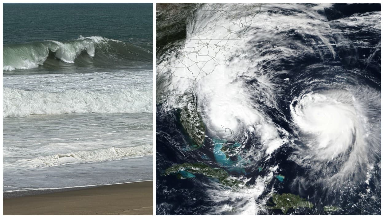 Fuerte oleaje atenta contra los bañistas en las playas de la costa norte de Puerto Rico