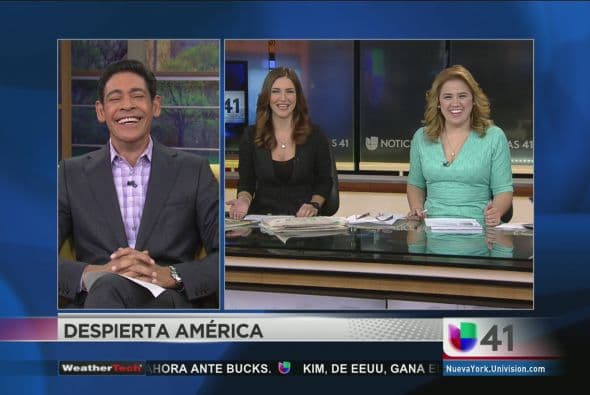 Con el pie derecho y  al son de plena la periodista dio por iniciada sus labores en Univision Nueva York como ancla. Desde que llegó a la gran manzana, pese a las temperaturas frías en comparación con Puerto Rico, ha sentido el calor de la gente.