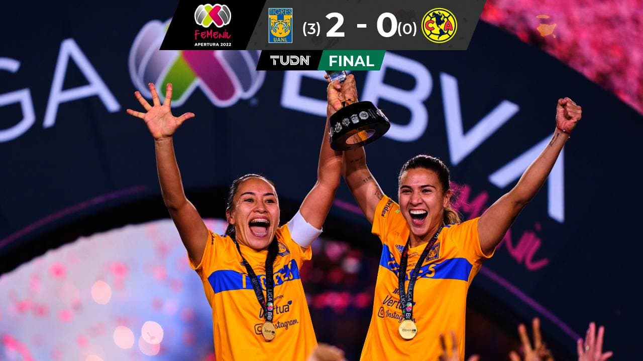 Tigres se queda con el campeonato del Apertura 2022 de la Liga MX Femenil