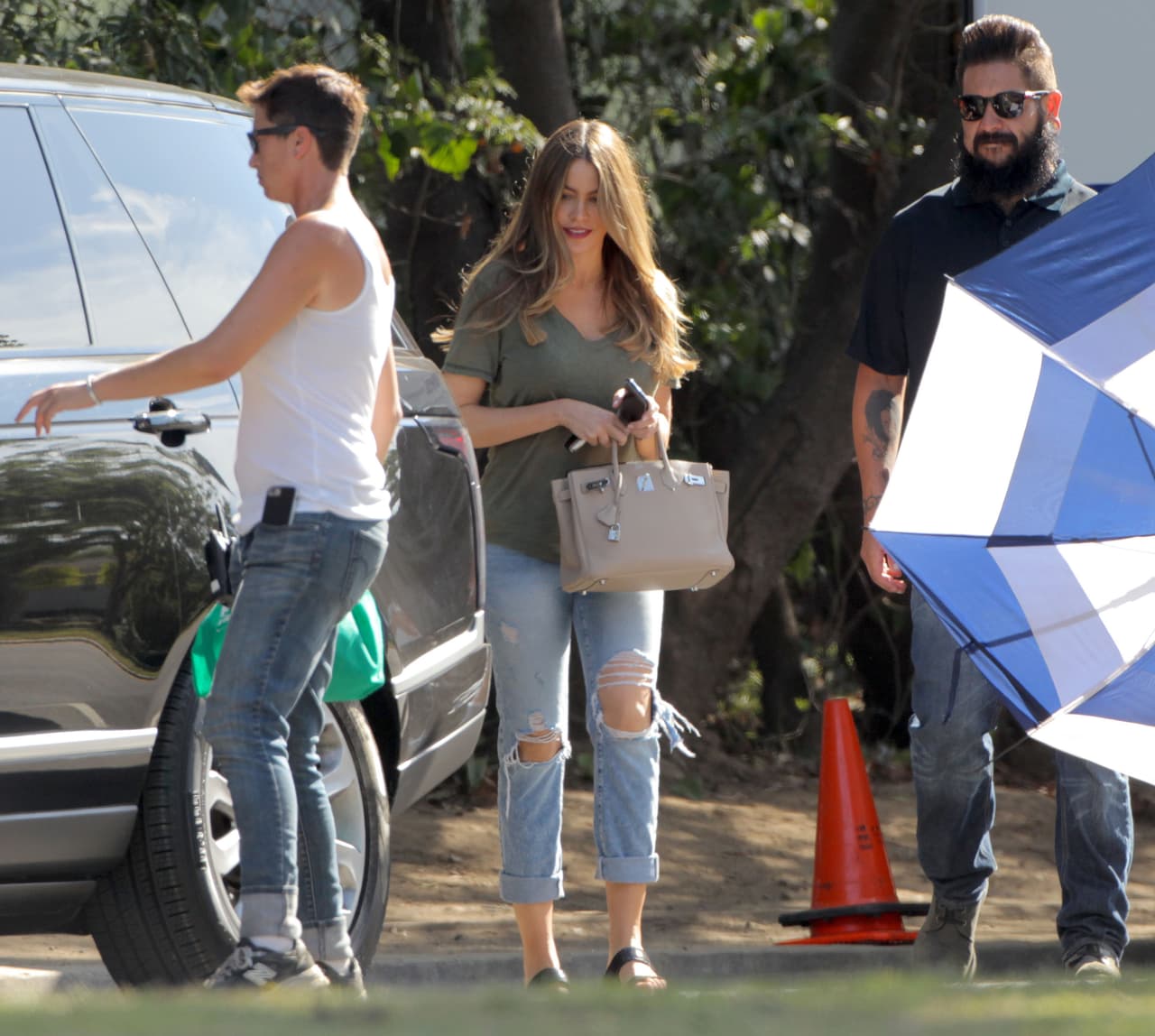 Por lo que prefiere estar más cómoda al terminar sus grabaciones.