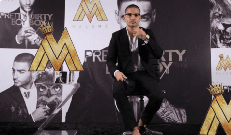 Maluma expresó que le gustaría conseguir un boleto para asistir al concierto ¿Te lo quieres llevar?
