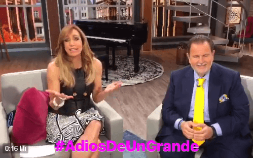 Lili Estefan y Raúl de Molina, conductores de El Gordo y La Flaca se hicieron parte de la emotiva despedida a un grande con un video en sus redes sociales.
