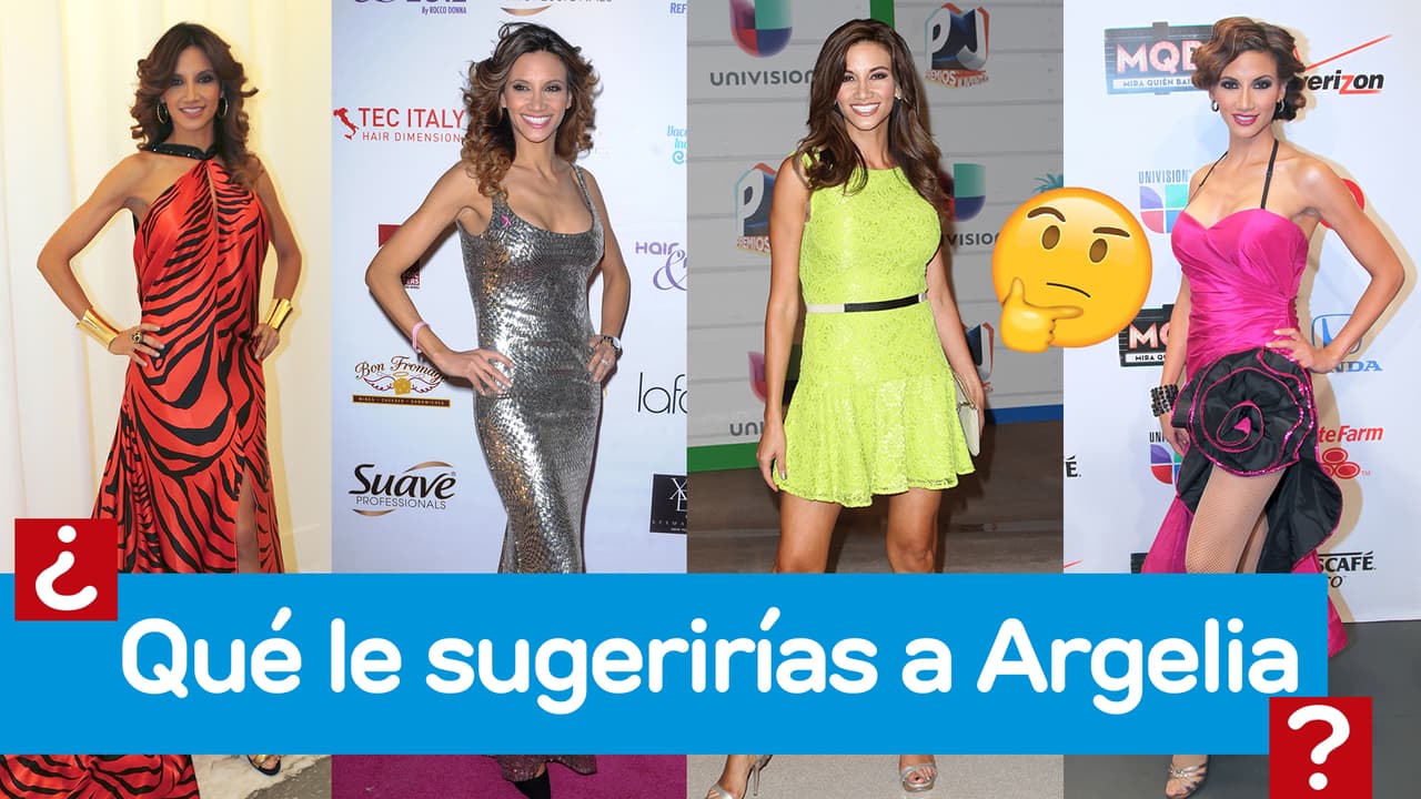 Ayuda a Argelia a decidir qué se pondrá para la ceremonia de los Latin GRAMMY
