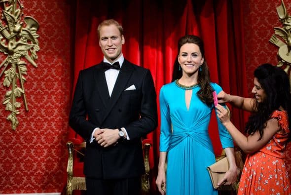 En fin, junto a William luce un poco mejor.