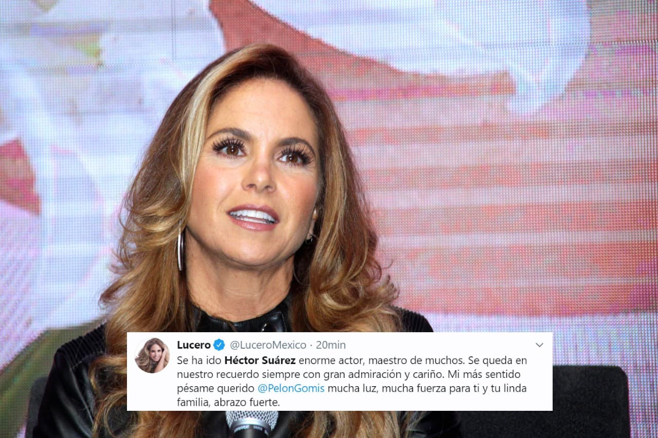 Al ser un personaje muy conocido y querido en el mundo del espectáculo en México, los famosos demostraron sus muestras de cariño, así como su tristeza por la sensible pérdida. 
<b>Lucero</b> fue una de las primeras.