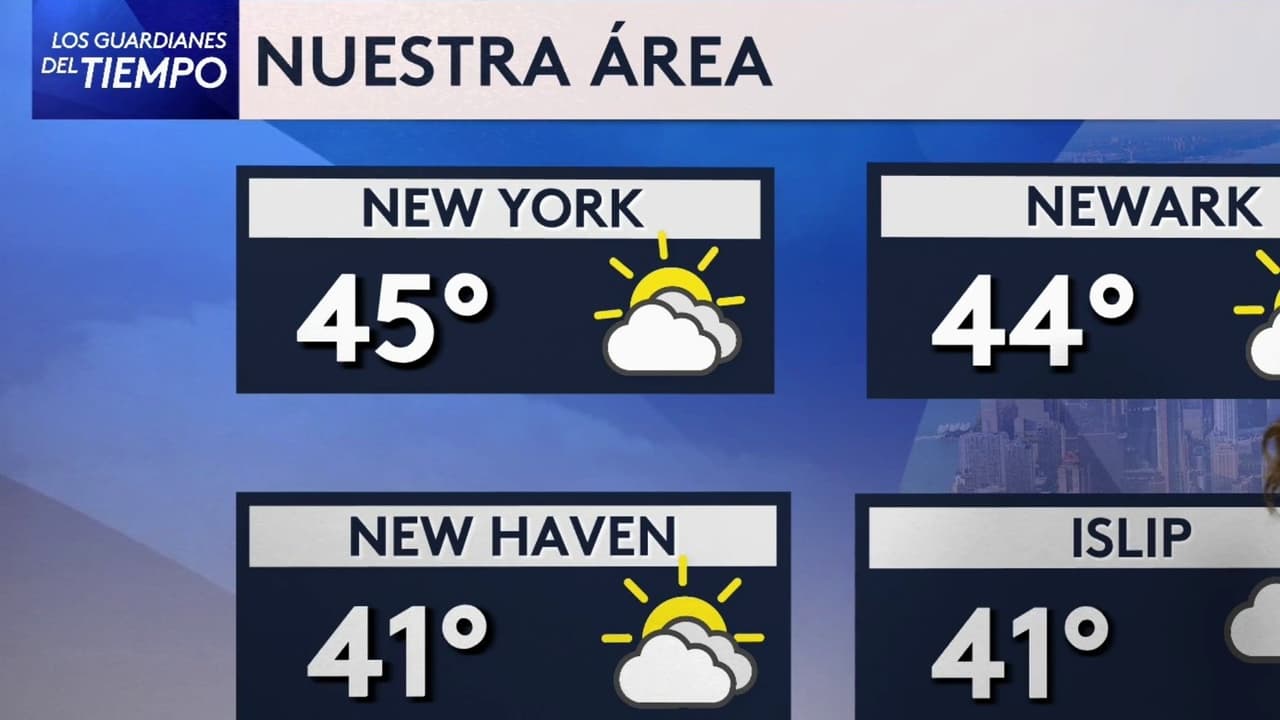 Pronóstico del tiempo hoy en Nueva York: las temperaturas van en aumento; El termómetro alcanzará 45 °F